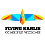 Committed to Progression, Flying Karlis branding card for SIV clinics and courses.