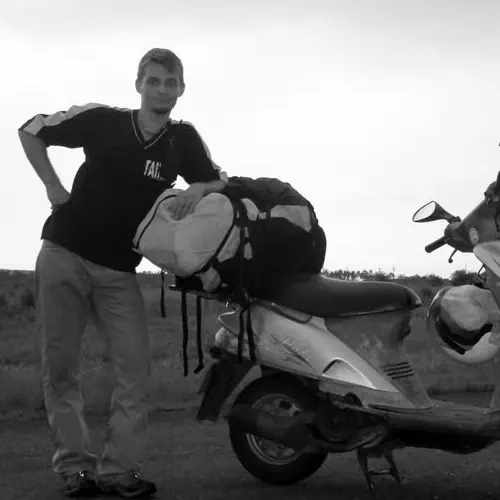 Karlis Jaunpetrovičs's first year of paragliding, Taiwan 2021 — early stage of his instructor career.