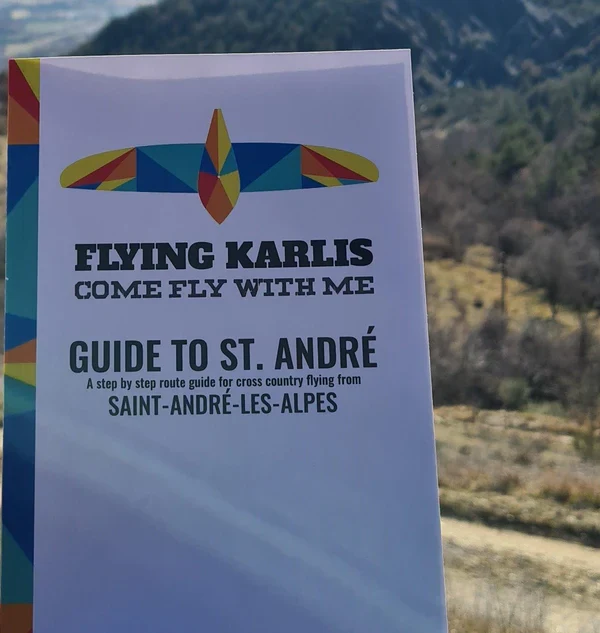 Guide to St-André paragliding site cover — French Alps flying guide written by Karlis Jaunpetrovičs.
