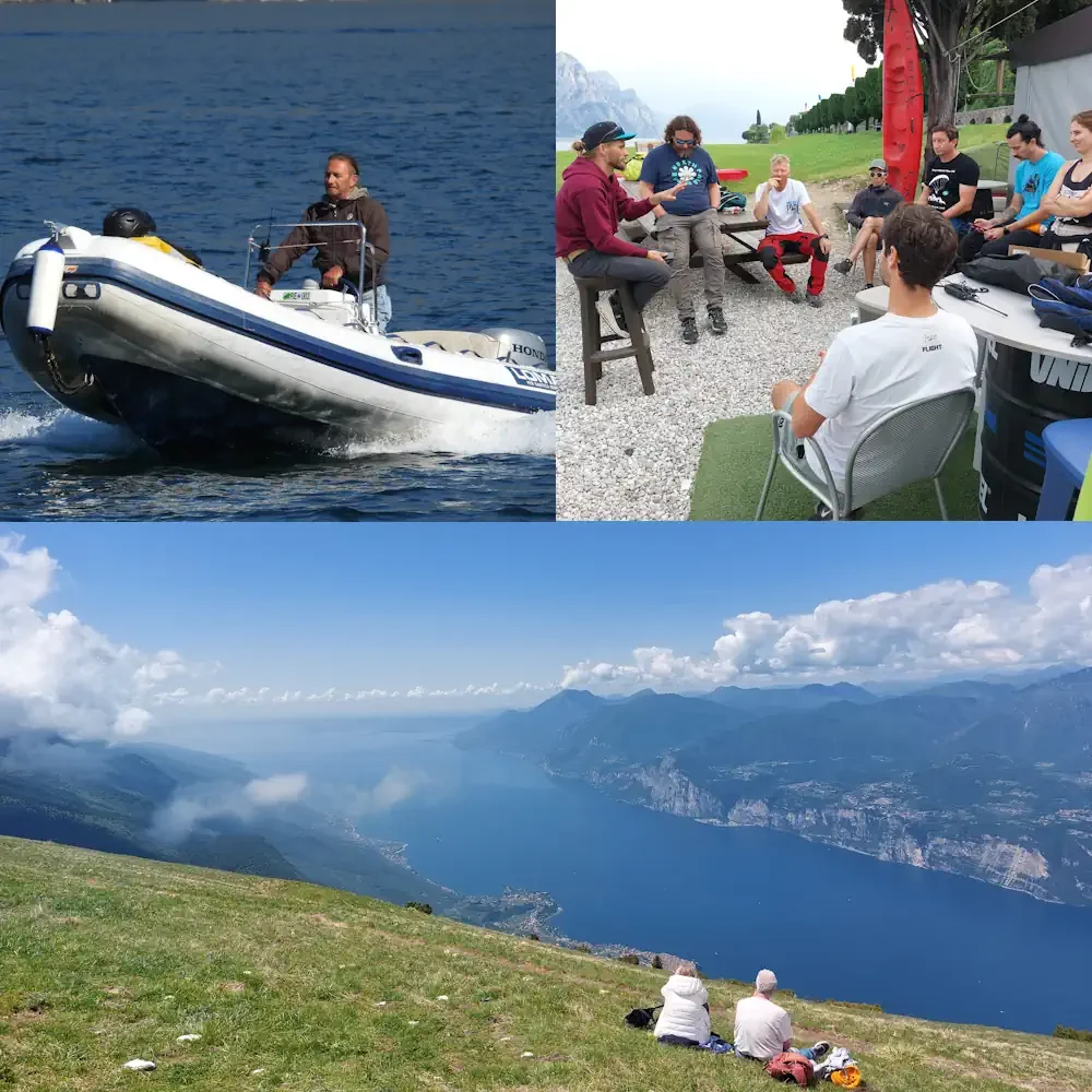 Lake Garda, Italy — flight location for the Flying Karlis SIV course at Malcesine.